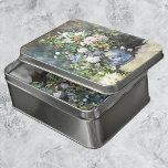 Spring Bouquet by Pierre Renoir, Vintage Flowers Puzzle<br><div class="desc">Spring Bouquet (1866) by Pierre Renoir is a vintage floral fine art still life impressionism painting. A bouquet of beautiful blooming spring flowers from the garden in a blue vase. About the artist: Pierre-Auguste Renoir (1841-1919) was a leading painter in the development of the Impressionist style. Renoir's paintings are notable...</div>