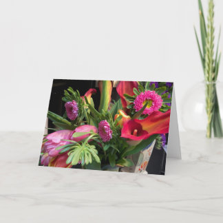 Spring Bouquet Karte