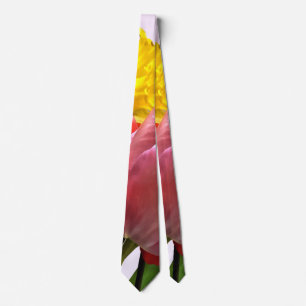 Spring Bouquet mit Tulips und Daffodien Neck Tie Krawatte