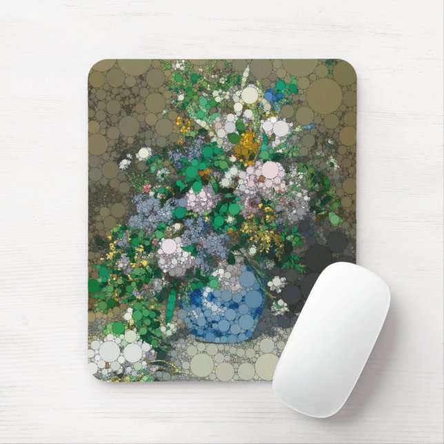 Spring Bouquet von After Pierre-Auguste Renoir Mousepad (Mit Mouse)