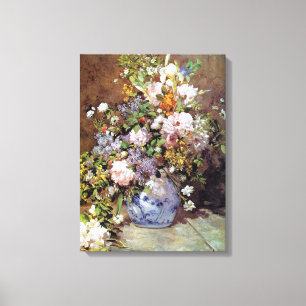 Spring Bouquet von Renoir Leinwanddruck