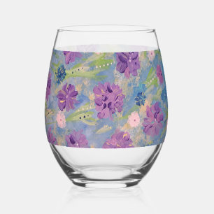 Spring Bouquet Weinglas Ohne Stiel