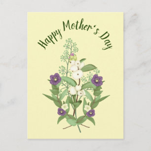 Spring Bouquet zum Muttertag Postkarte