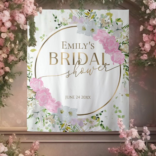 Spring Brautparty Backdrop Foto Prop Wildflove Wandteppich (Von Creator hochgeladen)