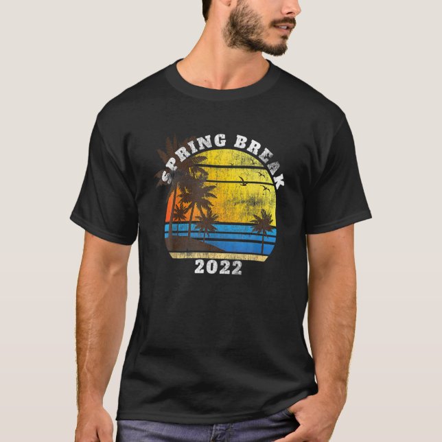 Spring Break 2022 Beach Matching Group Party for W T-Shirt (Vorderseite)