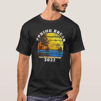 Spring Break 2022 Beach Matching Group Party T-Shirt