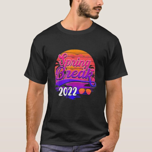 Spring Break 2022 Family T-Shirt Spring Break Suns (Vorderseite)