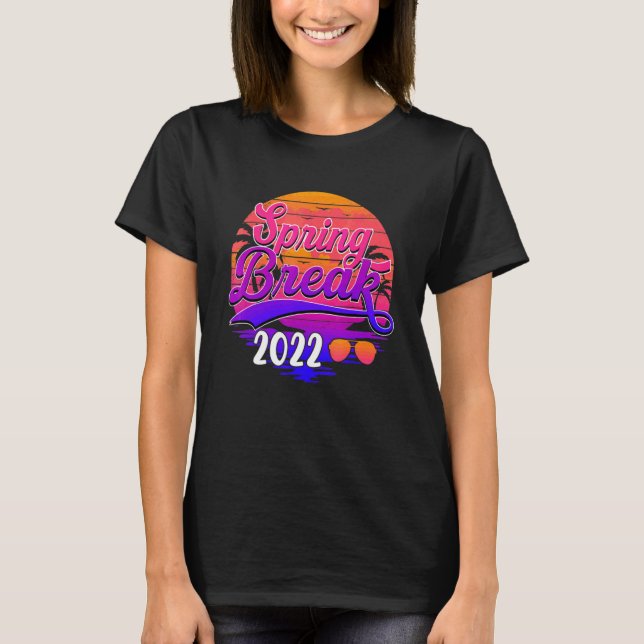 Spring Break 2022 Family T-Shirt Spring Break Suns (Vorderseite)
