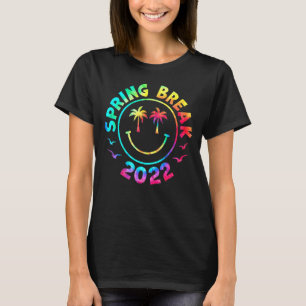 Spring Break 2022 Matching Group Gefärbte Krawatte T-Shirt