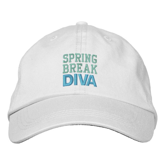 SPRING BREAK DIVA Kappe (Vorderseite)