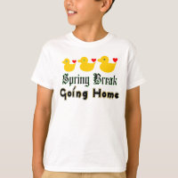 ♫ ♥ Spring Break Going Zuhause Ducks Kids's Ringer