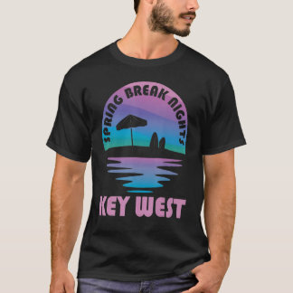 Spring Break Key West Sunset Vintag Matching Wome T-Shirt
