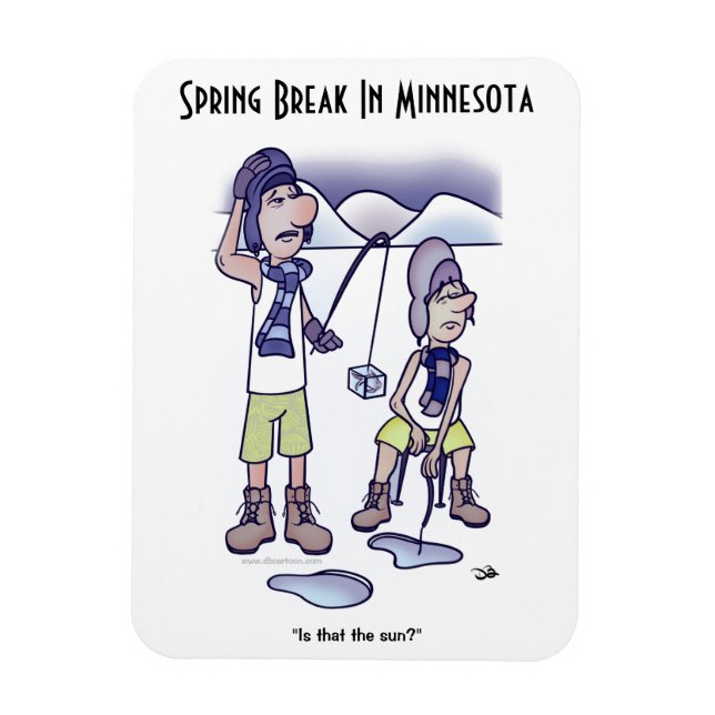 Spring Break Magnet (Vertikal)