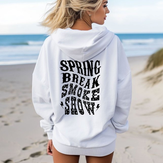 Spring Break Smoke Show Western Style Boho Hoodie (Von Creator hochgeladen)