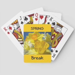 Spring Break Spielkarten Daffodien Blume