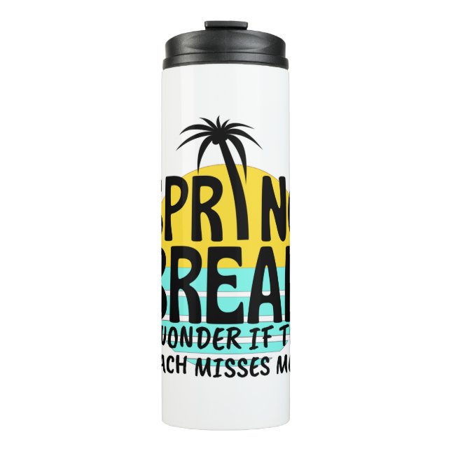 Spring Break Spring Season Thermosbecher (Vorderseite)