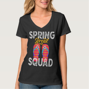 Spring Break Squad 2022 Sommerreise Vintag Cool F T-Shirt