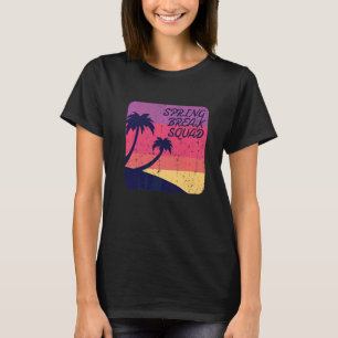 Spring Break Squad Family Matching Group Urlaub T-Shirt