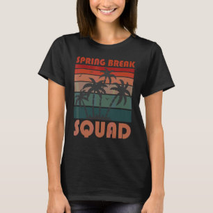 Spring Break Squad Family Matching Group Urlaub T-Shirt