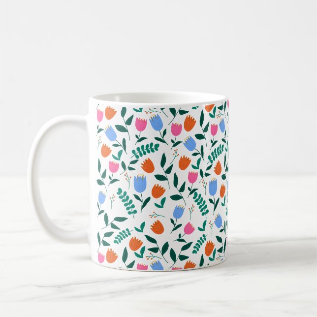 Spring Breeze Patch-Tasse Kaffeetasse (Links)