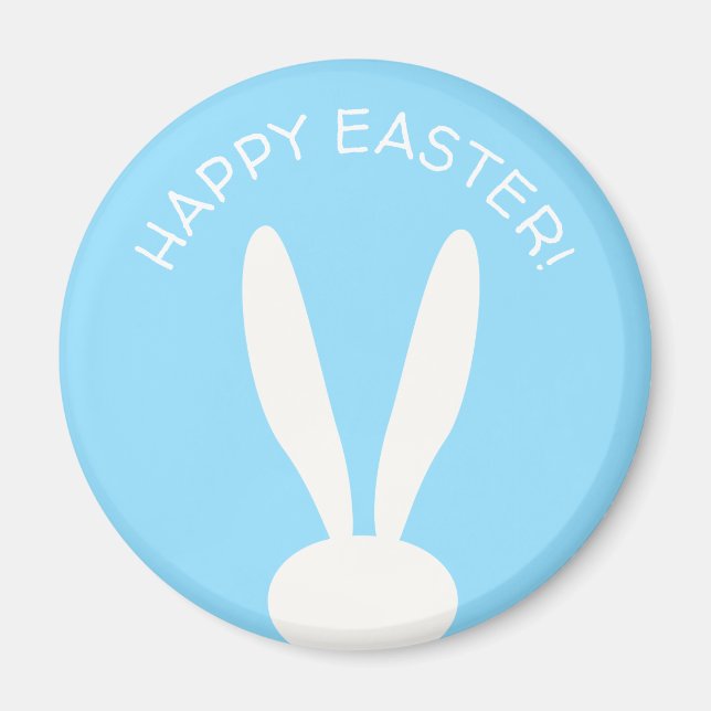 Spring Bunnies Happy Osterferien Egg Hunt Party Magnet (Vorne)