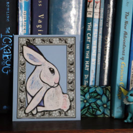 Spring Bunny Rabbit Ostara Postkarte