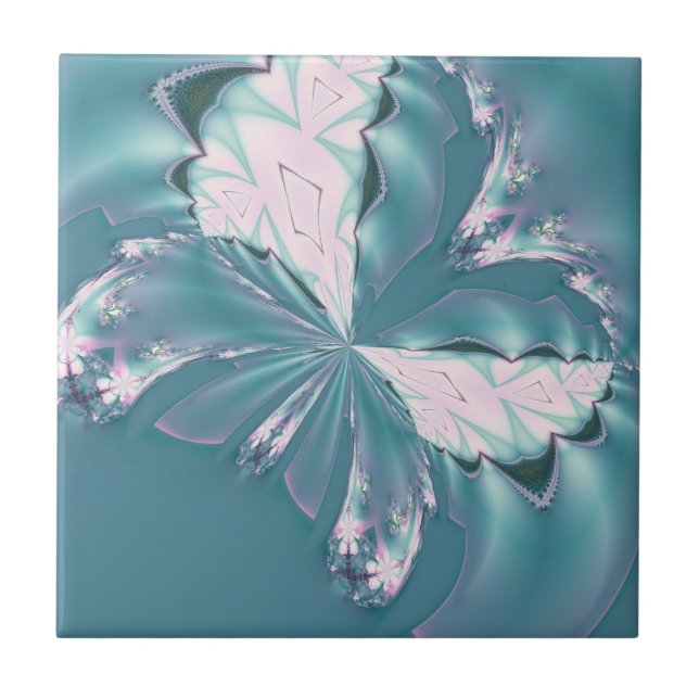 Spring Butterfly Fliese (Vorderseite)