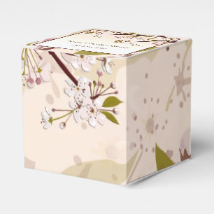 Spring Cherry Blossom Brautparty Fevor Box Geschenkschachtel