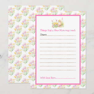 Spring Chick Baby Dusche Einladung