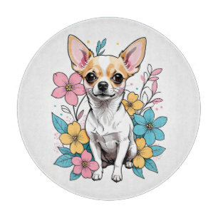 Spring Chihuahua Schneidebrett