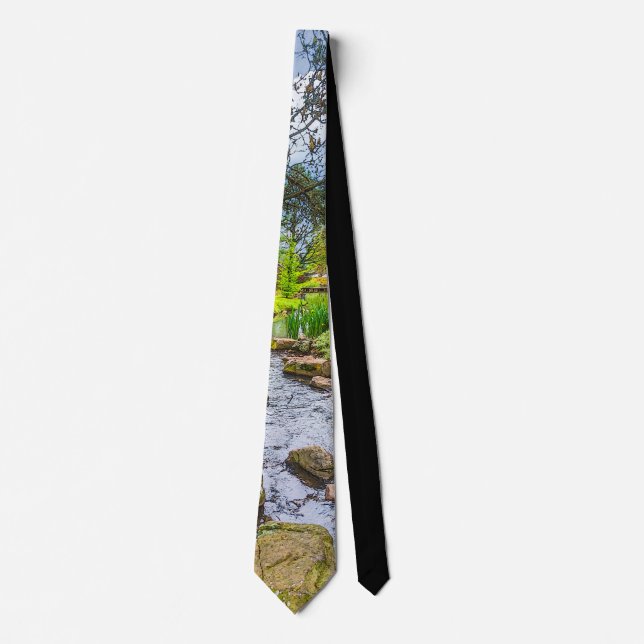 Spring Creek Painterly Krawatte (Vorderseite)