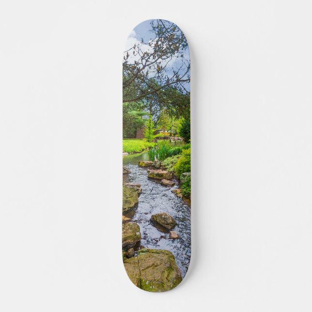 Spring Creek Painterly Skateboard (Vorne)