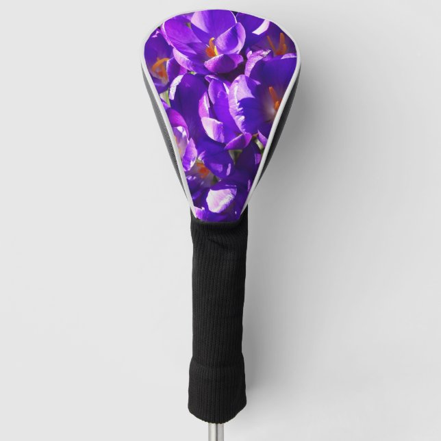 SPRING CROCUS GOLF HEADCOVER (Vorderseite)