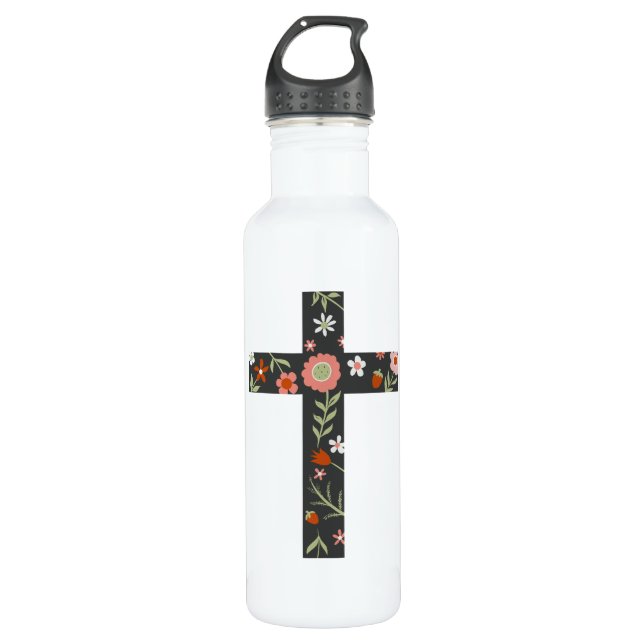 Spring Cross 710 ml Wasserflasche Edelstahlflasche (Vorderseite)