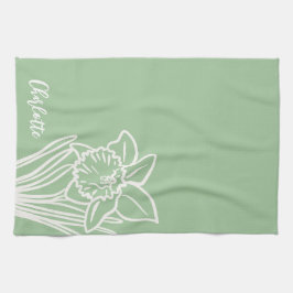 Spring Daffodil Geschirrtuch