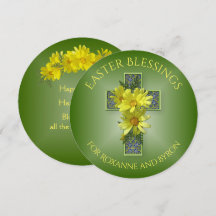 Spring Daisies Ostersegnung Custom Gruß