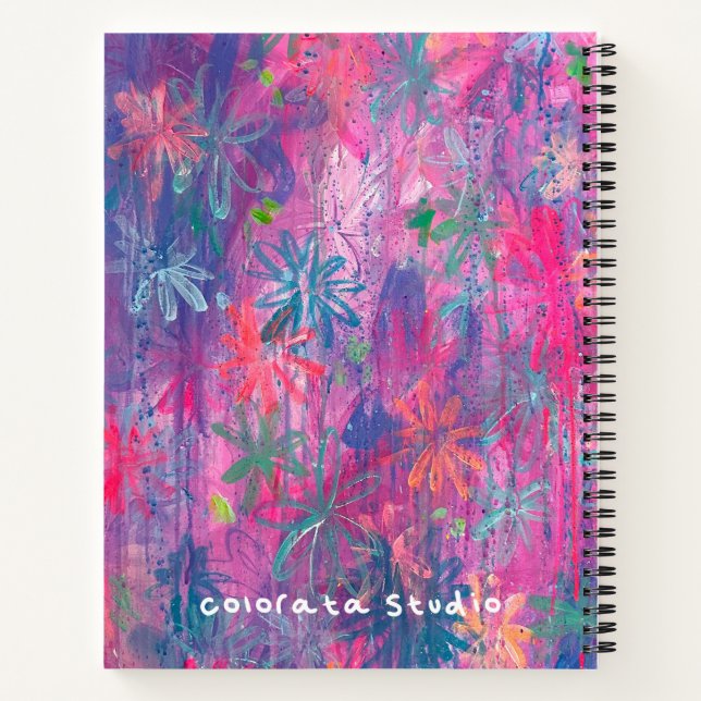 Spring Dawn Spiral Notebook Notizbuch (Rückseite)