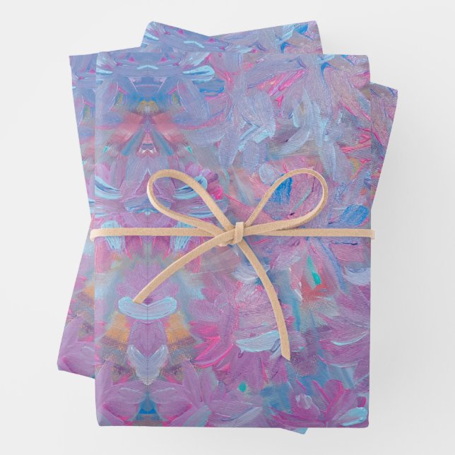 Spring Dream Floral Wrapping Paper Geschenkpapier Set (Beispiel)