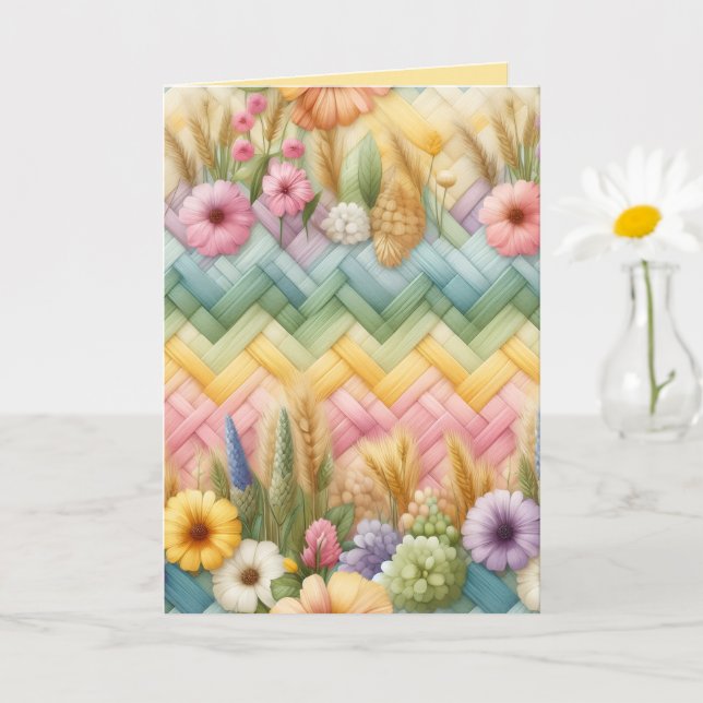 Spring Easter Joy Karte (Kleine Pflanze)