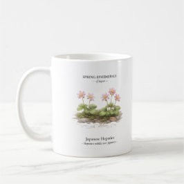 Spring Ephemerals of Japan – Japanese Hepatica Kaffeetasse
