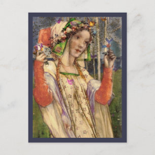 Spring Fairy Land Postkarte