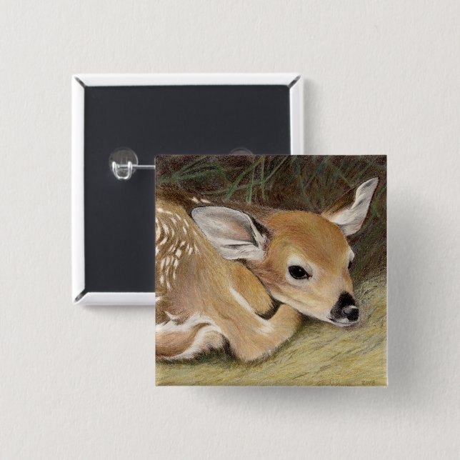 Spring Fawn Button (Vorne & Hinten)