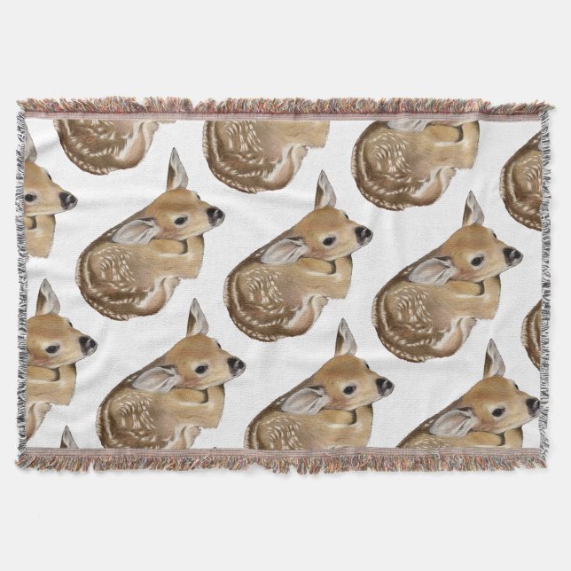 Spring Fawn Decke (Vorderseite)