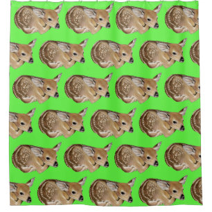 Spring Fawn Duschvorhang