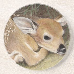 Spring Fawn Getränkeuntersetzer