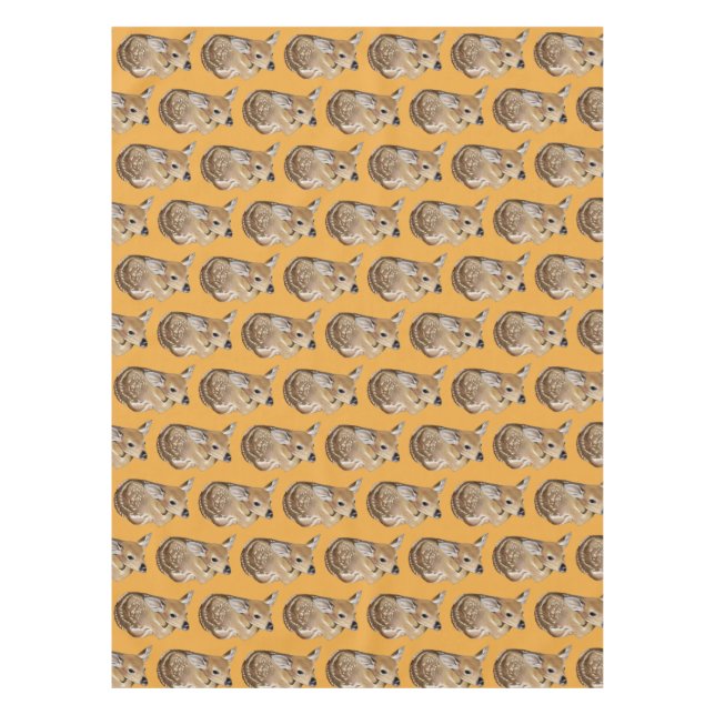 Spring Fawn Tischdecke (Vorderseite)