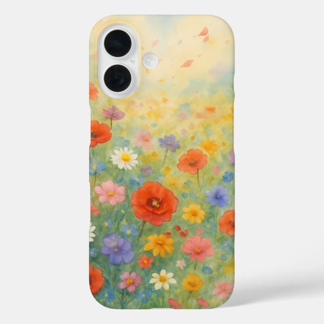 Spring Field Blume Handy Case iPhone / iPad Gehäus (Rückseite)
