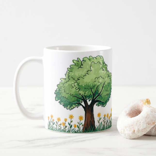 Spring Field Mug Kaffeetasse (Mit Donut)