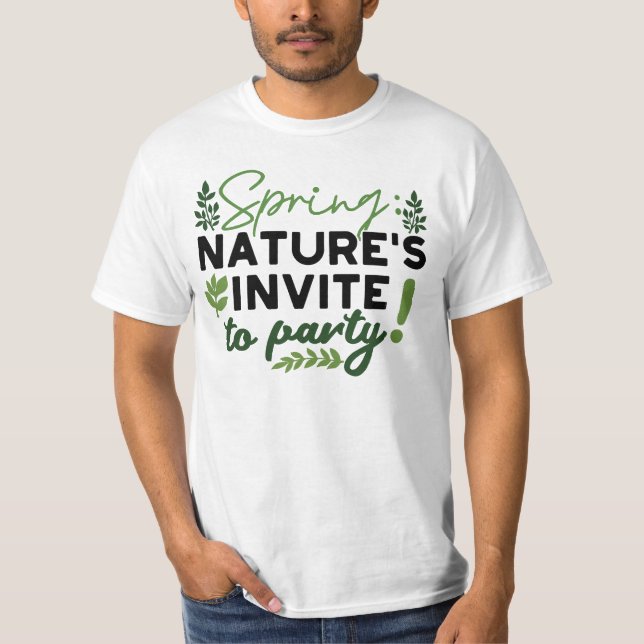 Spring Fling Party - Nature's Celebration Call T-Shirt (Vorderseite)