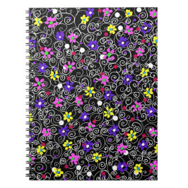 Spring Floral Art Notizblock